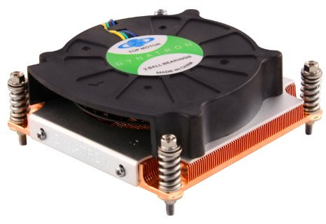 Inter-Tech K-199 1HE Active CPU Cooler for Socket 1155/1156 CPUs