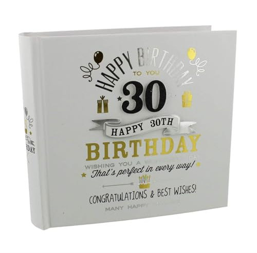 new item Signography FL29930 Fotoalbum für 30. Geburtstag, 10 x 15 cm