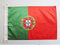 AZ FLAG - Drapeau Portugal - 45x30 cm - Pavillon Nautique Portugais Spécial Bateau Et Extérieur En Maille Bloquée Avec Anneaux Plastiques Intégrés - 30g