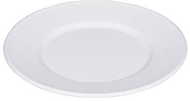 Riess, 0503-033, Teller flach 26, CLASSIC- WEISS, Durchmesser 26 cm, Höhe 1.8 cm, Emaille, weiß, Induktion