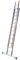 TB Davies TRADE Double Extension Ladder, 3.0 Meter / 9.84 Feet, Extends To 5.0 Meters / 16.40 Feet, Comfort D-shaped Rungs, 3-Year Warranty, EN131 Professional