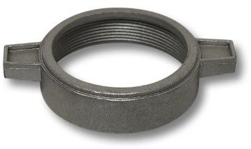 Wiltec Ersatzteil für Benzin Wasserpumpe Überwurfmutter aus Metall DN80 88,9 mm (3 Zoll)