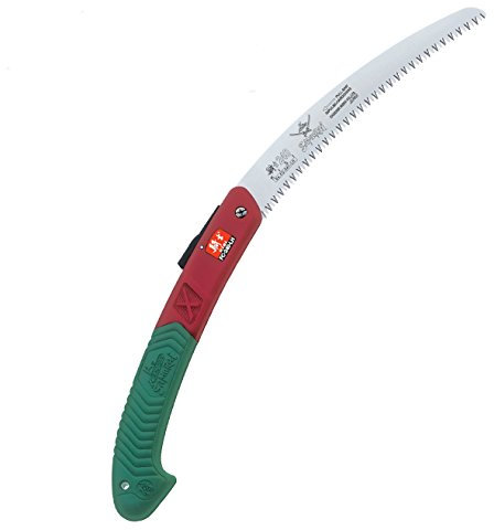 Samurai KISI FC-240-LH / 9 1/2 (24cm) Folding Curved Blade Saw Made in Japan