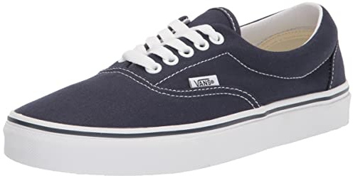 Vans Unisex's Era Classic Canvas Low-Top Trainers, Blue Navy NVY, 6.5 us