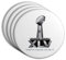 The Memory Company NFL Super Bowl XLV Untersetzer, 4 Stück