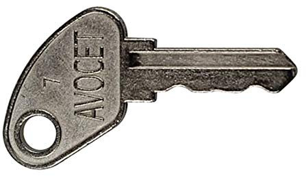 Pair of Avocet WMS KB107 Window Keys Supplied by Lock Doctor Services Ltd