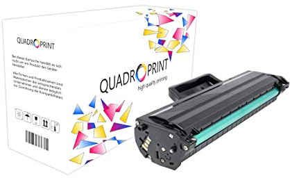 QUADROPRINT Toner ersetzt Samsung MLT-D1042S/ELS 1042S Schwarz, ca. 1.500 Seiten, für Samsung ML 1660 1665 1666 1670 1672 1674 1675 1678 1860 1865, SCX 3000 3200 3205 N Series W