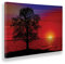 Giallobus - Gemälde - Baum bei Sonnenuntergang - Leinwand - 140x100 - Bereit zum Aufhängen - Moderne Gemälde für zu Hause