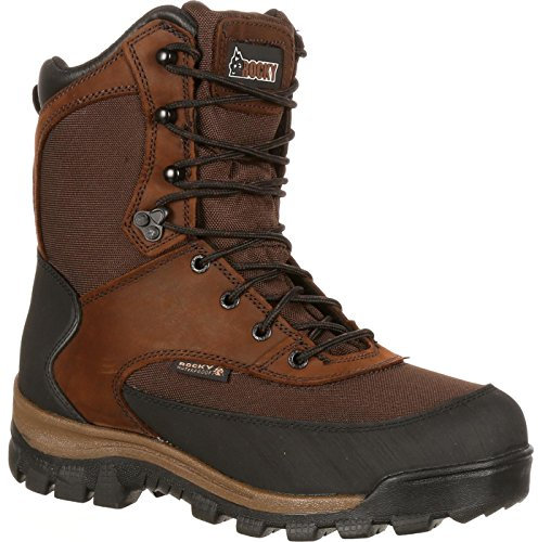 Rocky Damen Fq0004753 Halblange Stiefel, Dunkelbraun, 45 EU Weit