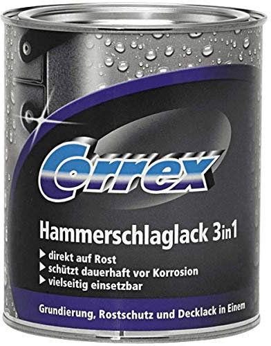 Correx 135060675500100 Hammer Paint 3 in 1 750 ml Dark Green