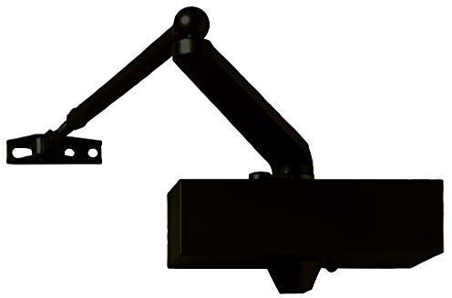 MAB 24768-10 503 N3 Chiudiporta con Arresto, Nero