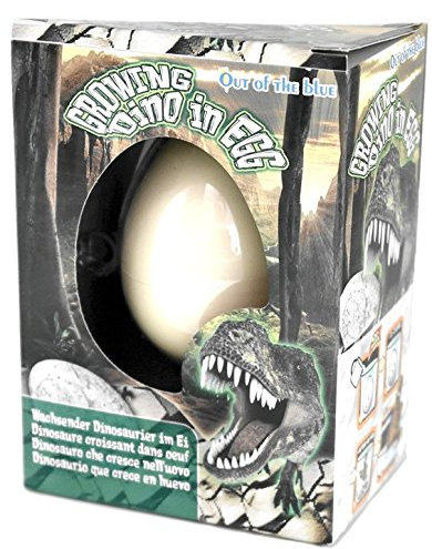 Dino Schlüpf-Ei, 6 cm, mit wachsendem Dino im Inneren