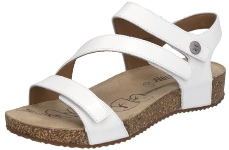 Josef Seibel Women’s 78519 Tonga 25 78519 Strappy sandals, White, 5 UK