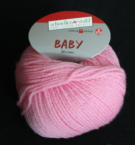 Baby Merino Schoeller + Stahl Merinoschurwolle Babywolle 25 g Farbe 3941-nelke
