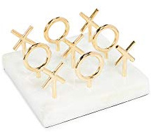Jonathan Adler Brass Tic Tac Toe Set