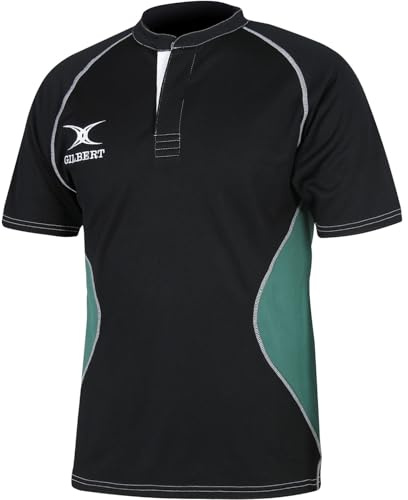 Gilbert Kids XactV2 Shirt Black/Green 11-12 Years