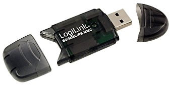 LogiLink CR0007 Externer USB 2.0 Cardreader Stick für SD/MMC [PC]