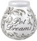 Pot of Dreams House Hand Painted Fleur de LYS Pattern Save And Smash Handcrafted Beige Color Ceramic Money Box Piggy Bank | Decorative Gift for Living Room & Bedroom