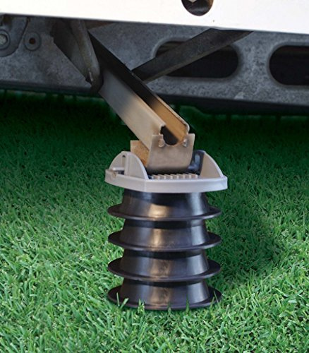 Streetwize Accessories Leisurewize - Stack - A - Set, Corner Steady Extender Built for Caravans - Robust and Stable Design (LWACC6)