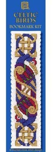 Textile Heritage Collection Cross Stitch Bookmark Kit - Celtic Birds