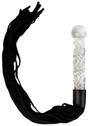 Icicles No. 38 Hand Blown Glass Whip
