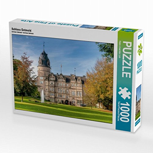 CALVENDO Puzzle Schloss Detmold | 1000 Teile Lege-Größe 64 x 48 cm Foto-Puzzle für glückliche Stunden