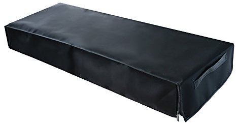 61 Tasten Anti-Static Waterproof Nylon Fabric Electronic Piano Keyboard Dust Cover (Schwarz)