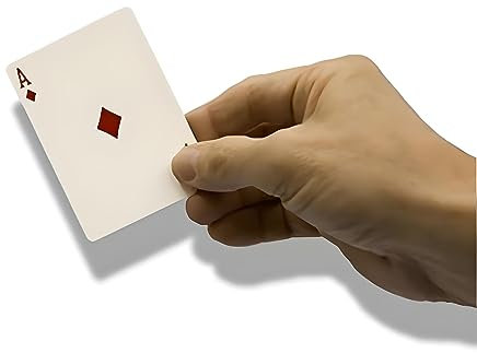 MilesMagic Magician's Deluxe Card Catcher Gimmick Cards Appear Produce from Hand Palm or Catching from Mid Air for Close Up Street Stage Real Magic Trick