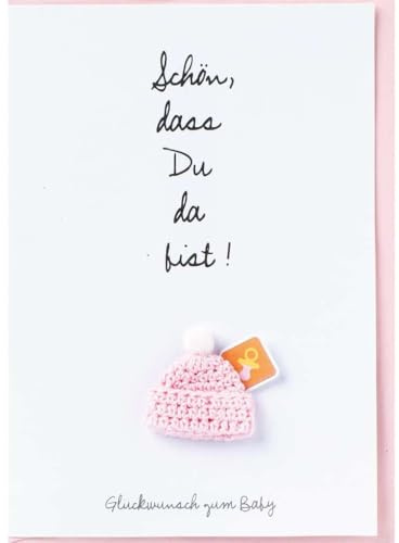 Räder Baby Welcome Karte Schön, DASS du da bist