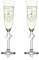 polar-effekt 2 Sektgläser zum Jubiläum mit Gravur - Romantische Geschenke zum Hochzeitstag Sektglas - Geschenkidee zur Goldenen Hochzeit Champagnergläser