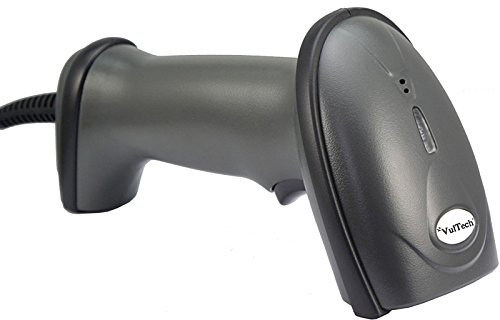 VulTech BC-01, Lettore Codici a Barre 1D, Connessione USB Diretta, Compatibile con PC, Laptop, Casse POS e Software Gestionali