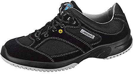 ABEBA 31721 UNI6 ESD Niedriger Schuh, S1, SRC, Schwarz, Größe 46