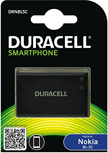 Duracell Replacement Nokia BL-5C and BL-5CB Battery for Mobile Phone