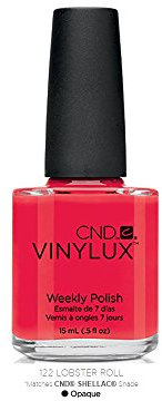 Genuine CND Vinylux 7 Day Weekly Wear UV Nail Polish Varnish Top Coat 15ml (Lobster Roll)