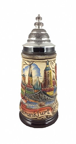Zöller & Born Bierkrug Frankfurt Panorama Seidel 0,5 Liter Bierseidel ZO 1755/906