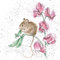 Wrendale Designs - 'The Pea Thief' Card