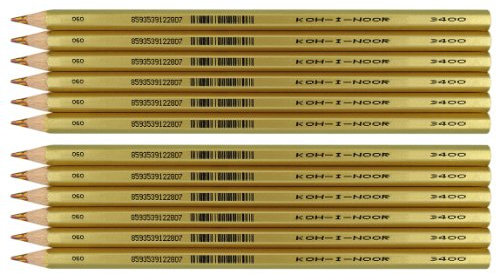 Koh-i-noor Aristochrom Magic - 12 Pencils with Special Multicoloured Lead. 3400 by Koh-I-Noor