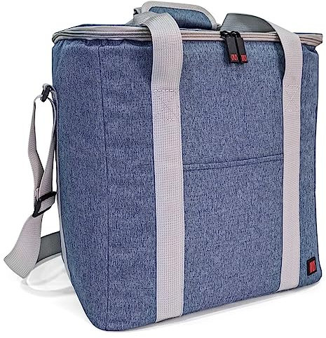 IRIS BARCELONA 8411398920955 Bolsa Nevera Weekend Blue 30L, Algodón, Azul