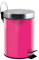MSV Kosmetikeimer Pink/Fuchsia Mülleimer Treteimer Abfalleimer - 3 Liter – mit herausnehmbaren Inneneimer