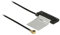 DELOCK Antenne WLAN MHF/U.FL-LP-068 kompatibler Stecker 802.11 ac/a/h/b/g/n CCD 1 dBi 134 mm intern