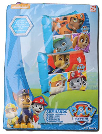 Paw Patrol Sambro, Manguitos Brazaletes y flotadores Natación y Waterpolo Unisex Infantil, Multicolor (Multicolor), Talla Única