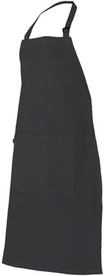 VELILLA 404203; Delantal Peto con Bolsillo; Color Negro; Talla Unica
