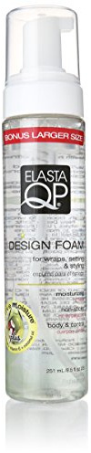 Elasta QP feels like silk Design Foam for wraps, setting & styling