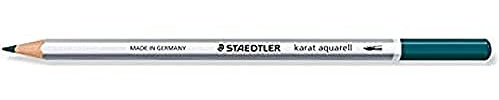 Staedtler 125-59 karat aquarell Farbstift, wasservermalbar, 6 Stück im Kartonetui, hooker's grün
