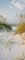 Poster de Porte Derriere Les Dunes Plage océan 85 x 205 cm - Sticker préencollé