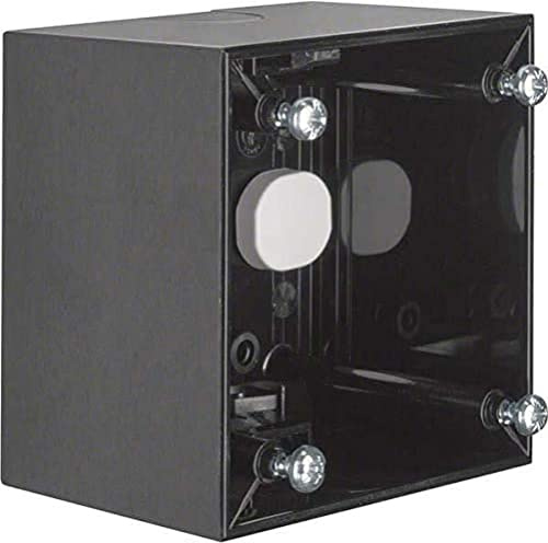 Aufbau-Gehäuse hoch AP Integro schwarz g BERKER 911512510