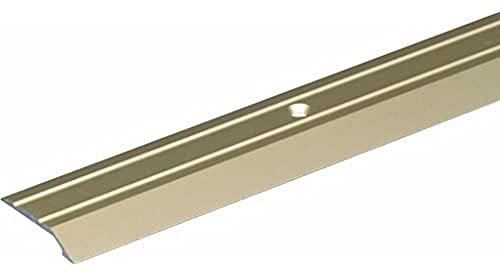 Alberts 490577 Profilé de finition | percé | aluminium, couleur sable, anodisé | 900 x 39 mm