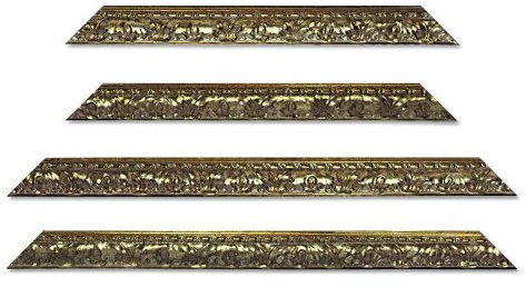 Barockrahmen 333 ARG, silber verziert, verschiedene Varianten