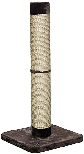 MidWest Homes for Pets Forte modelo 135F-BR Poste rascador para gatos XXL, tamaño muy grande, con envoltura de sisal resistente, color marrón y tostado