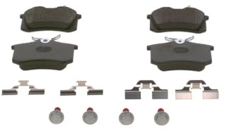BOSCH Bremsbeläge hinten (Satz) 0986494600 | Kompatibel mit: AUDI A4 B6, A4 B6 Avant, A4 B6 Cabriolet, A4 B7, A4 B7 Avant, A4 B7 Cabriolet, A6 C5, A6 C5 Avant